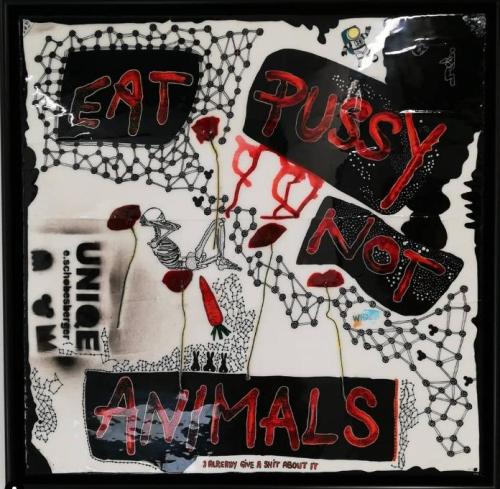SOLD / eat pussy not animals